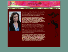 Tablet Screenshot of juliamcneill.co.uk